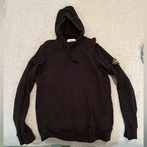 Stone Island Black Hoodie